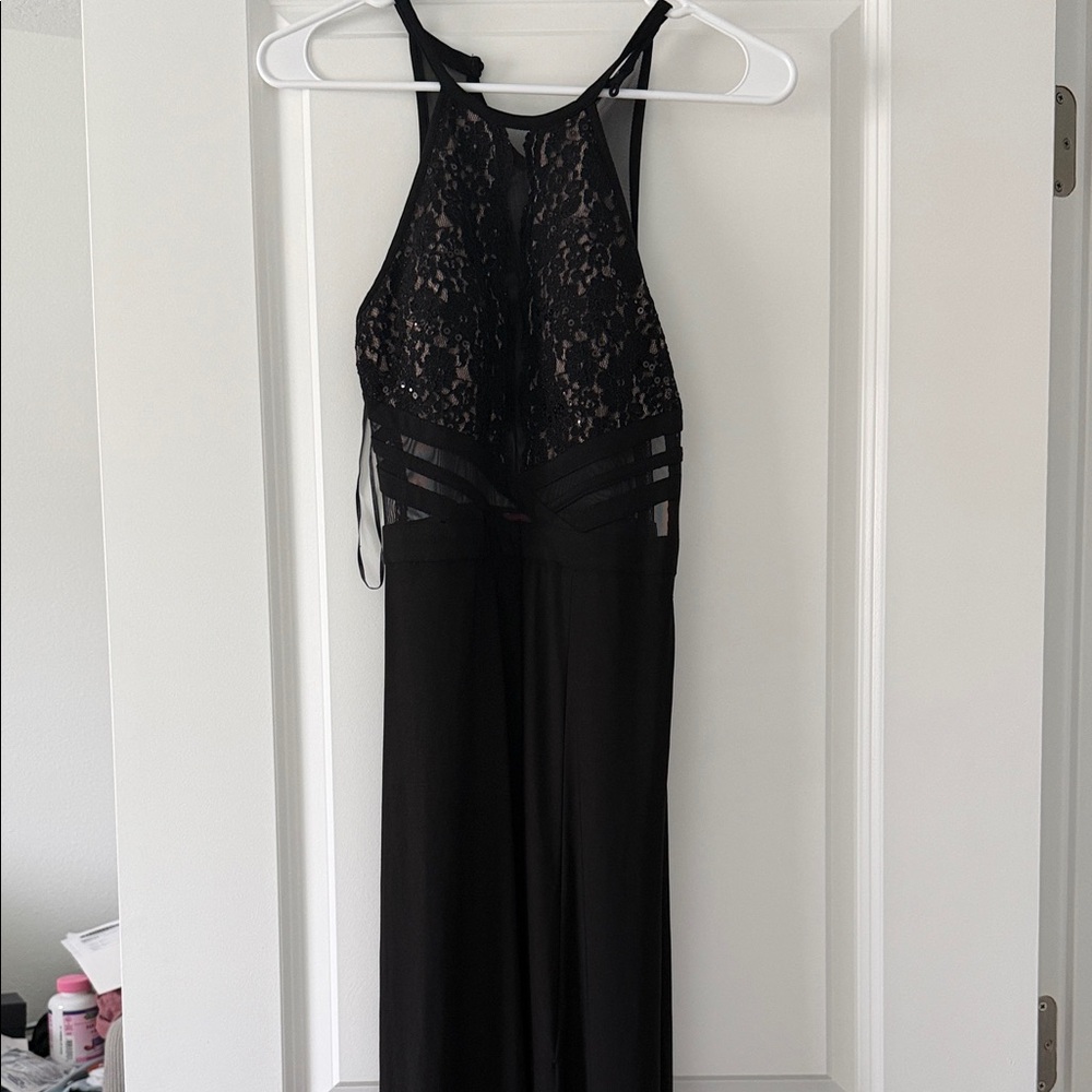 Morgan & Co. Black Lace Dress